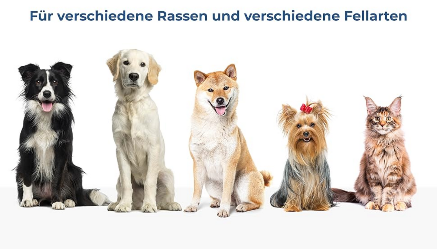 Mobiler 2-in-1 Hundeföhn mit Bürste - Furiosa Pets