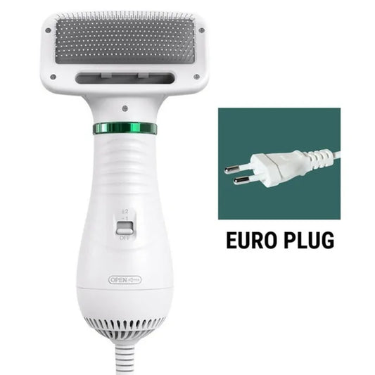 Mobiler 2-in-1 Hundeföhn mit Bürste - Furiosa Pets