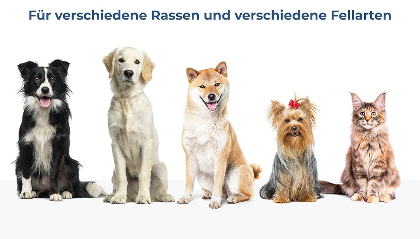Mobiler 2-in-1 Hundeföhn mit Bürste - Furiosa Pets